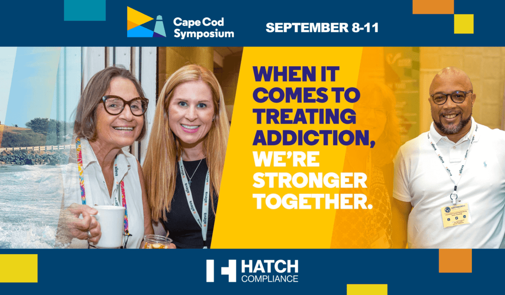 Hatch Will Be Attending Cape Cod Symposium on Addictive Disorders