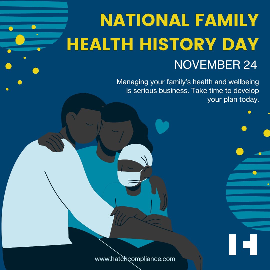 National Family Health History Day Hatch Compliance